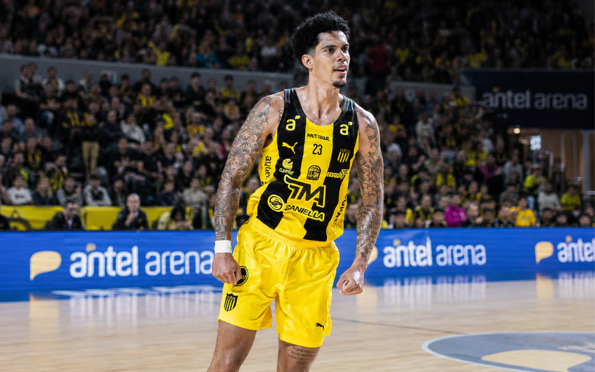 Peñarol venció a Aguada y pegó primero en las finales de la Liga Uruguaya