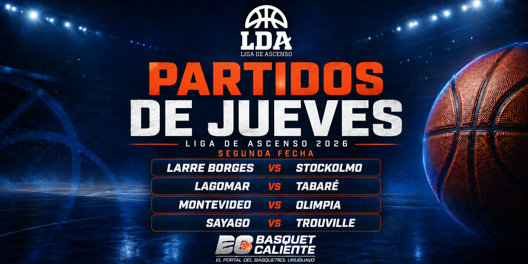 Liga de Ascenso 2026: cuatro partidos completan la segunda fecha este jueves